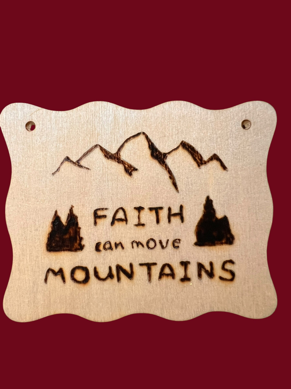 Faith Can Move Mountains