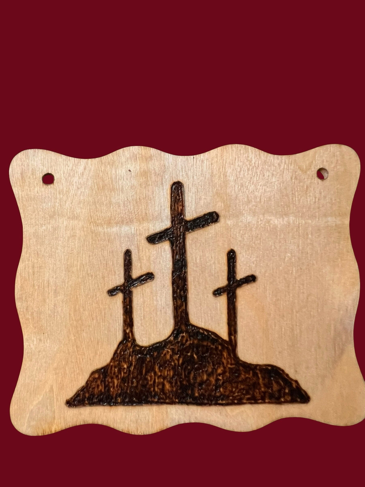 Three Crosses on The Hill